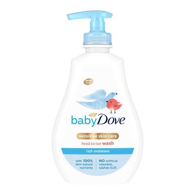 Baby Dove Head To Toe Wash Rich Moisture 400ml