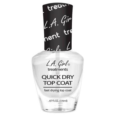 L.A. Girl Color Pop Nail Polish Quick Dry Top Coat 0.47oz