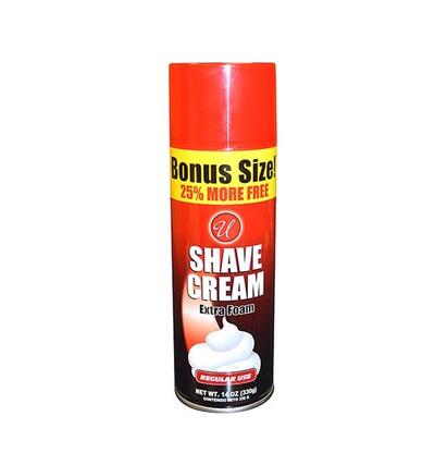 U Shave Cream Extra Foam 12oz