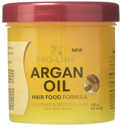 Pro Line Hair Food Argan Oil 4.5oz