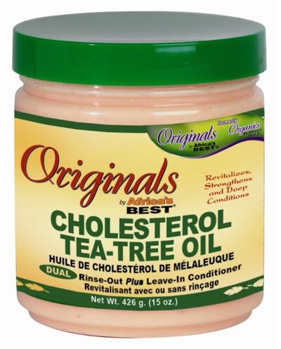 Africa's Best Originals Cholesterol Tea-Tree Oil Leave-In Conditioner 15oz