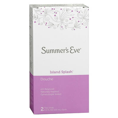 Summer's Eve Island Splash Douche 2pk