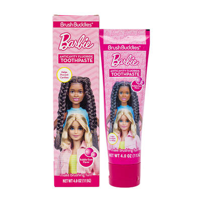 Barbie Toothpaste Bubble Gum 4oz