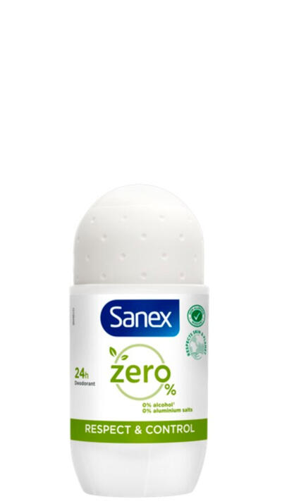 Sanex Zero % Respect & Control Roll On 50ml