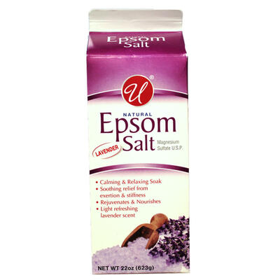 Epsom Salt Lavender Box 22oz