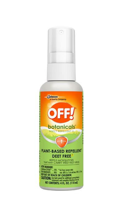 Off! Botanicals Plant-Based Repellent DEET FREE 4oz