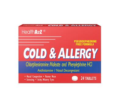 Health A2Z Cold & Allergy 24 count