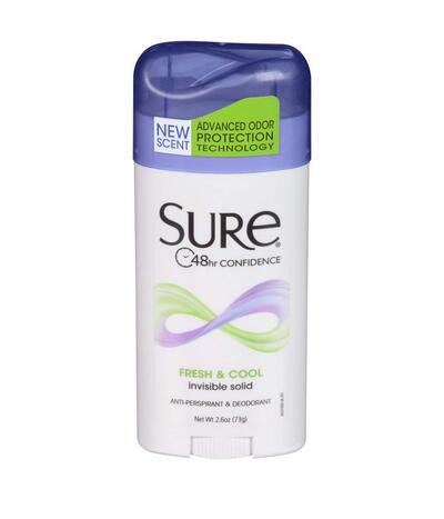 Sure Original Solid Fresh & Cool 2.6oz