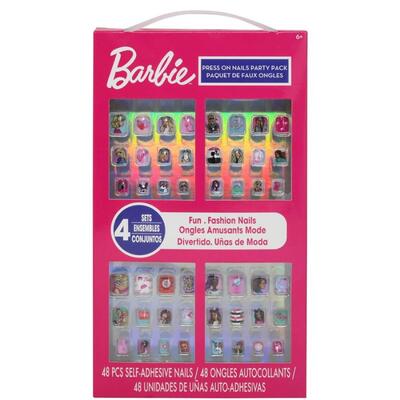 Barbie Press On Nails 48pcs