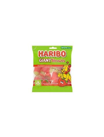 Haribo Giant Strawbs 175g