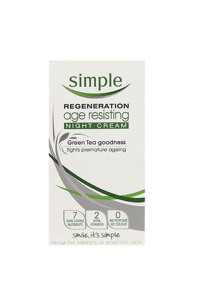 Simple Regeneration Age Resisting Night Renewal Cream 50 ml