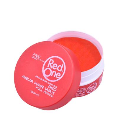 Red One Aqua Hair Wax Red 150ml