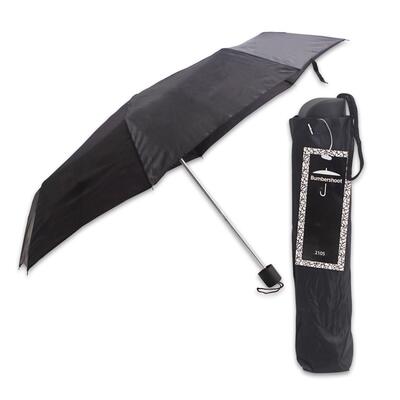 Men's Versace Compact Umbrella Black 1 count