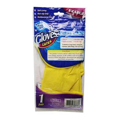 House Care Latex Household Gloves XL 1 pair