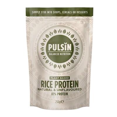 Pulsin Rice Protein Powder 250g