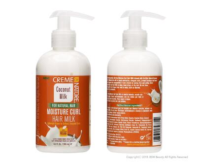 Creme Of Nature Coconut Milk Moisture Curl Hair Milk 8.3oz