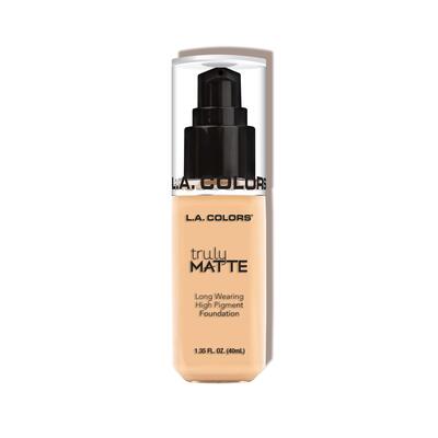 L.A Colors Truly Matte Foundation Cappuccino 40ml