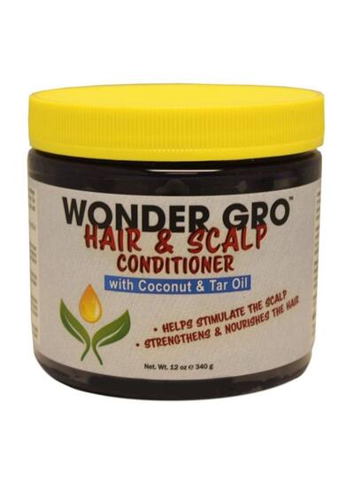 Wonder Gro Hair & Scalp Conditioner With Coconut & Tar Oil 12oz