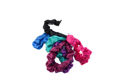 Scunci Satin Scrunchies 6 pieces