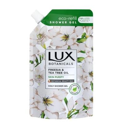 Lux Botanicals Shower Gel Eco-Refill Freesia & Tea Tree Oil 500ml