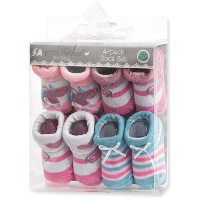 Petite L'amour For Baby Sock Set 4 pack