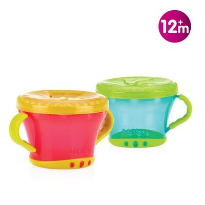 Nuby Snack Keeper Bowl with Lid & Handles