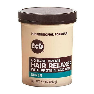 TCB No Base Creme Hair Relaxer Super 7.5oz