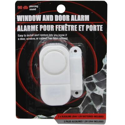 90 DB Piercing Sound Window & Door Alarm