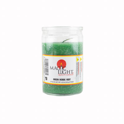 Magic Light Candle Green 1 count