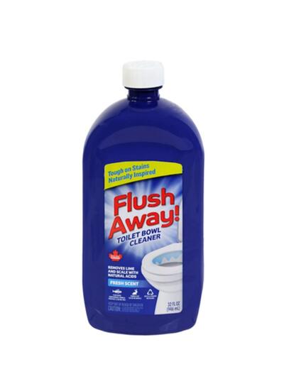Flush Away Toilet Bowl Cleaner Fresh Scent 32oz