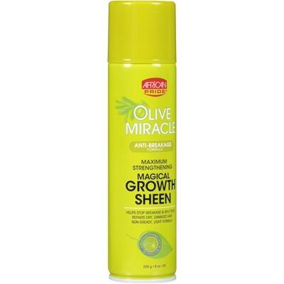 African Pride Olive Miracle Magical Growth Sheen 8oz