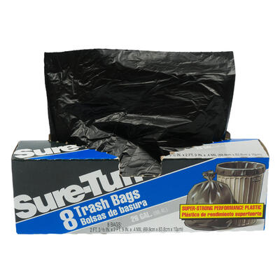 OSQ Sure-Tuff Trash Bags 26 Gallon 8 ct