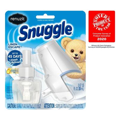 Renuzit Snuggle Linen Escape Scented Oil Refill