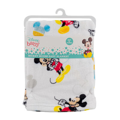 Disney Baby Mickey Mouse Blanket 1 count