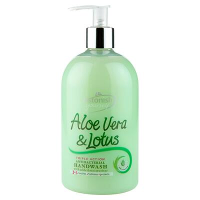 Astonish Antibacterial Handwash Aloe Vera and Lotus 500 ml