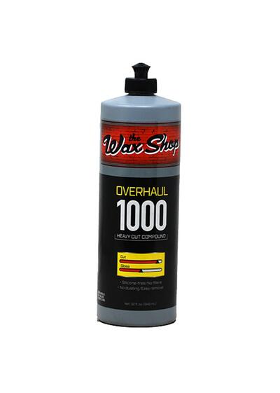 The Wax Shop Overhaul 1000 Heavy Cut Compound 32oz