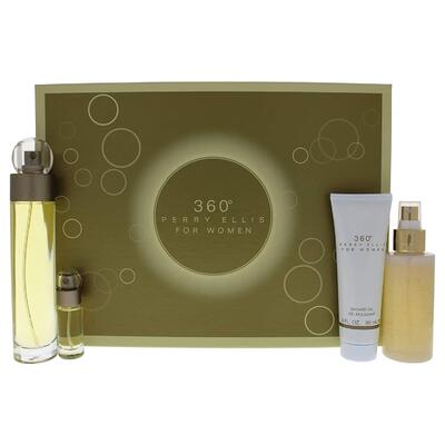 Perry Ellis 360 For Women 4 Piece Gift Set