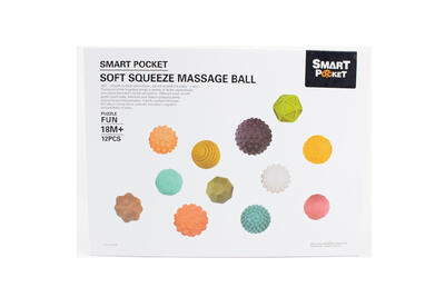 DNR Soft Squeeze Massage Ball Set 12pc