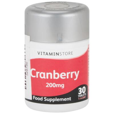 Vitamin Store Cranberry 200mg 30 count