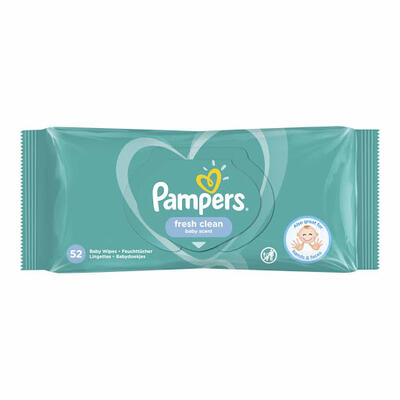 Pampers Wipes Fresh Clean 52 count