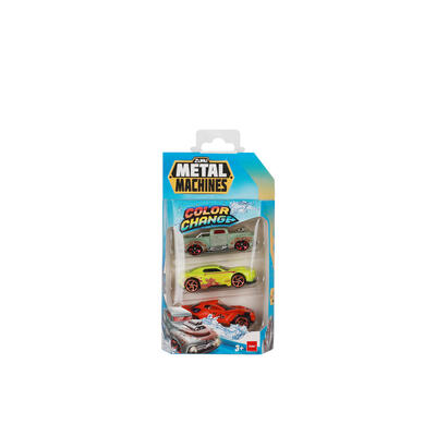 Zuru Metal Machines Collor Change Cars 3pk