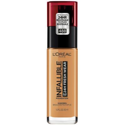 L'Oreal Paris Infallible Foundation Caramel 10oz