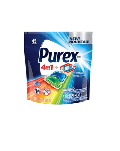 Purex 4 in1 Plus Clorox 2  45 Loads