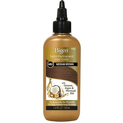 Bigen Semi Permanent Hair Color Medium Brown 3 oz