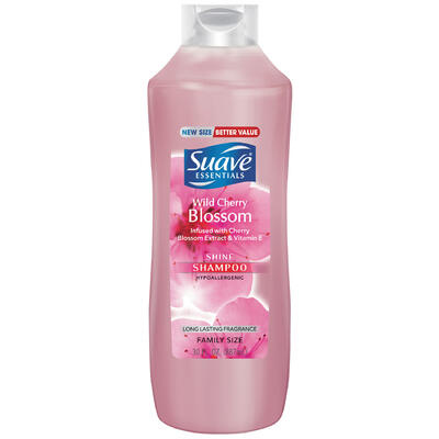 Suave Essentials Shamppo Wild Cherry Blossom 30 oz