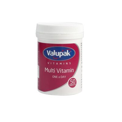 Valupak Multi Vitamins One A Day 50ct