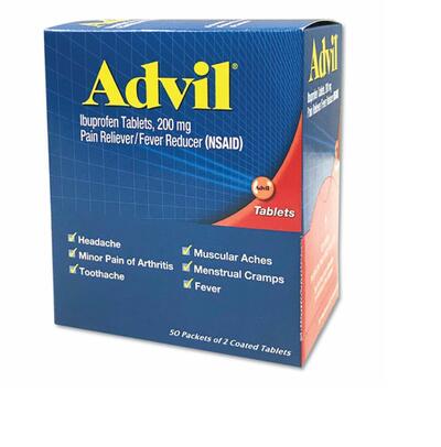 Advil Tablets 50's