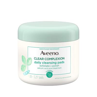 Aveeno Clear Complexion Daily Facial Cleansing Pads 28 - 3.25