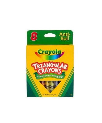 Crayola Triangular Crayons 8 ct