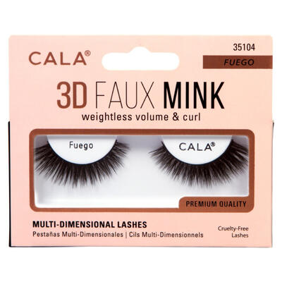 Cala 3D Faux Mink Lashes Fuego